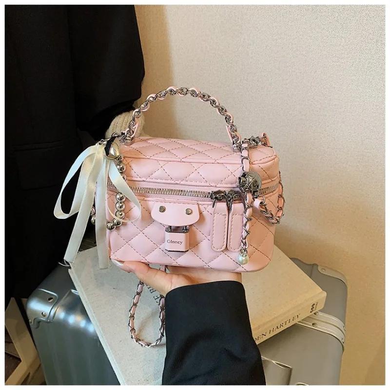 조절 가능한 크로스바디 스트랩, 정품 가죽, 명품 브랜드 핸드백을 갖춘 우아한 여성용 메신저 백