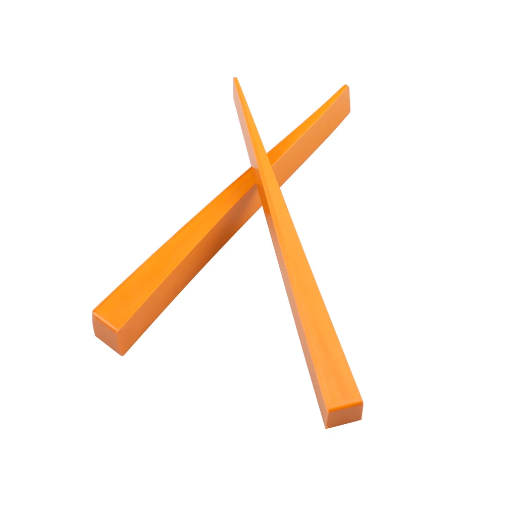 

1Pcs Piano Tuning Fork Orange Rubber Stop Medium Low Tone Areas Piano Tuning Mute Kit Musical Instrument