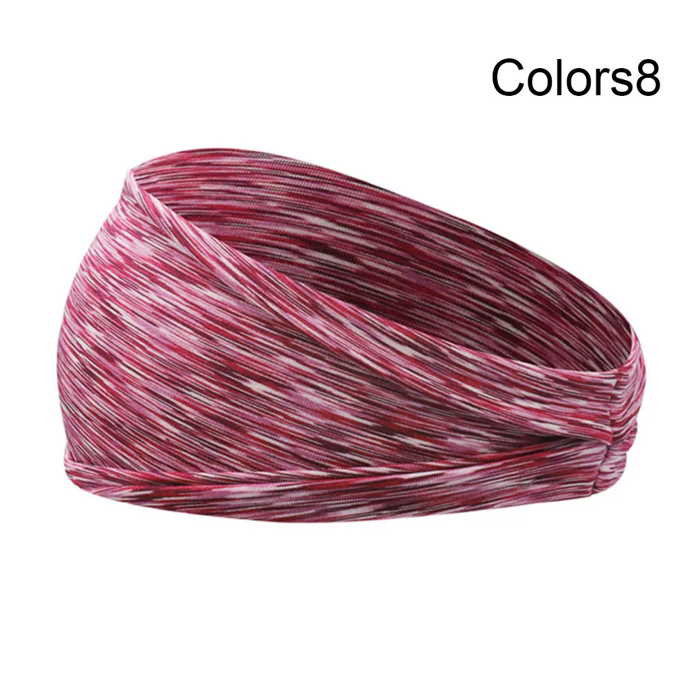 

Men Women Yoga Fitness Headwear Absorbing Sweat Hairbands Sport Hairbands Yoga Headbands Head Band