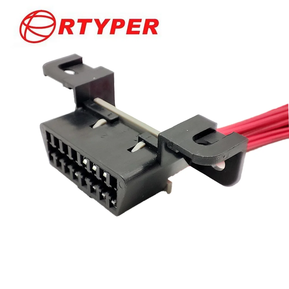 

16 Pin Plastic Female Auto Connector OBD2 OBDII Wire Harness Plug for GM Chevy electric Application 12110250