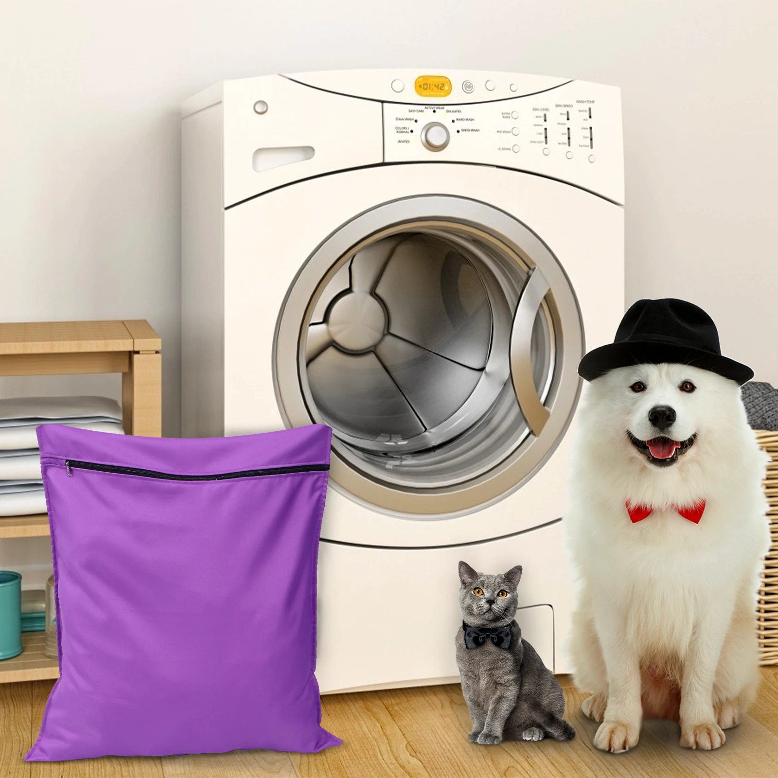 

Premium Pet Laundry Bags Heavy Duty Mesh Washing Bags For Clothes Travel Storage Sack Home Organizer