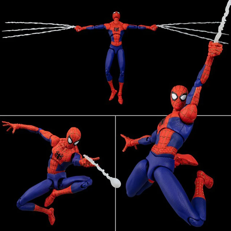 Sv Action Spider Across the Spider-Verse Figur Spider Gwen Stacy Miles Morales Actionfiguren Peter Parker Modell Spielzeug – Detail 30