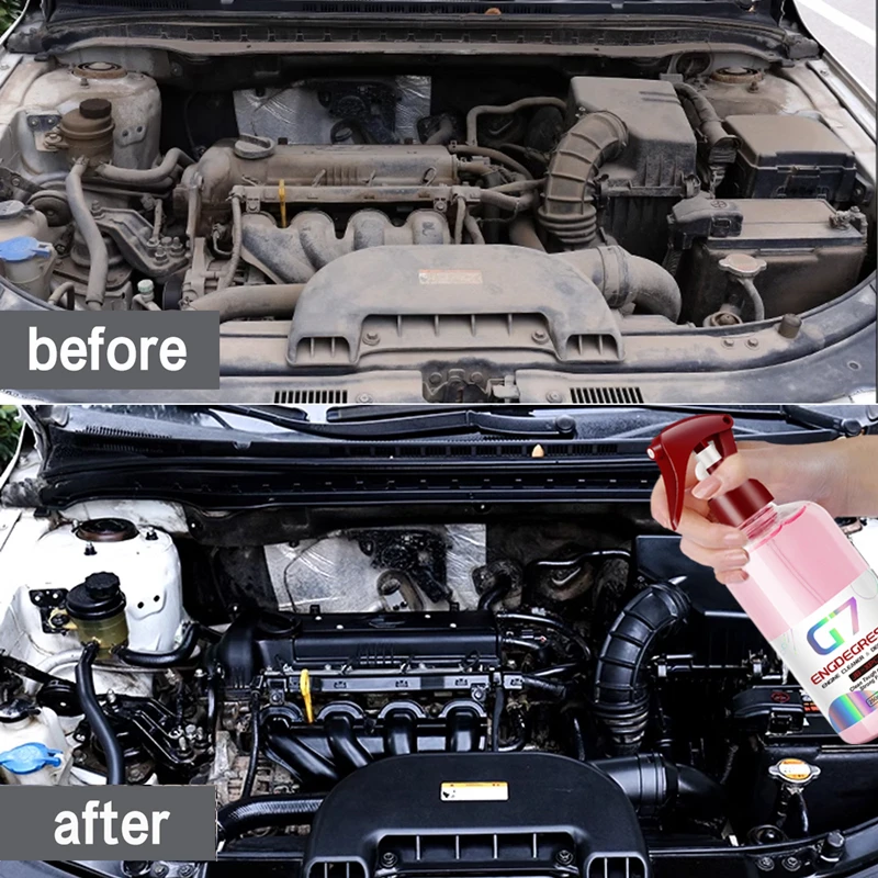 Engine Bay Cleaner การปนเปื้อนที่มีประสิทธิภาพทําความสะอาดน้ํามันฝุ่นจาระบีผลิตภัณฑ์กําจัดสําหรับช่องเครื่องยนต์