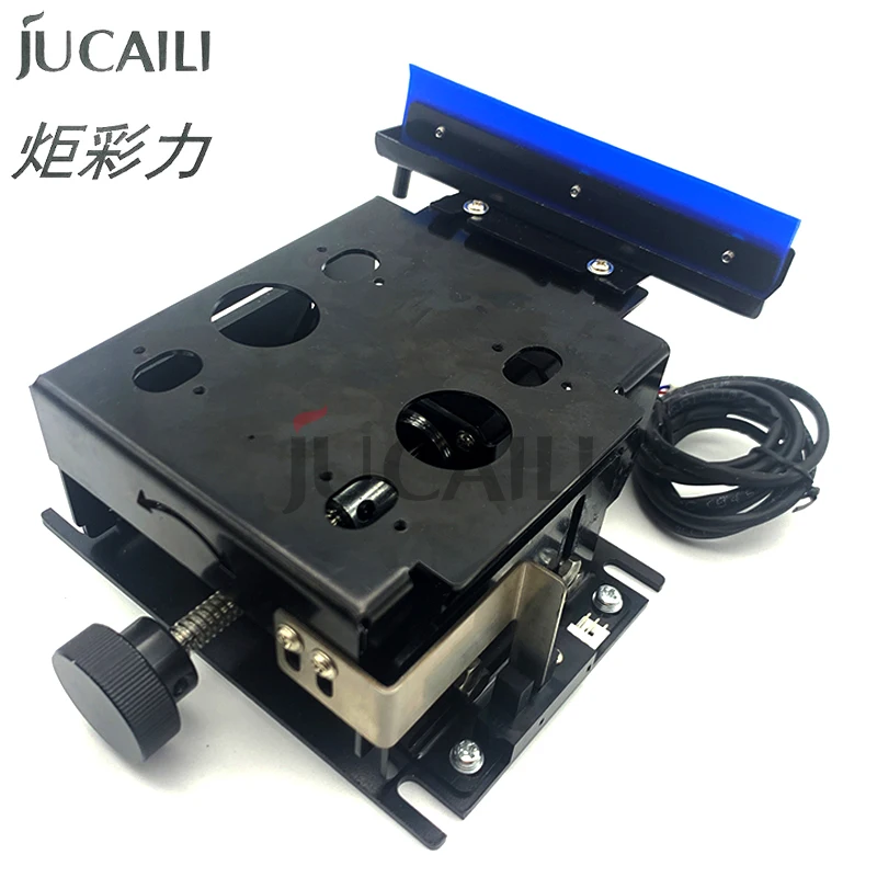 JCL Small Double Dual Head Capping Station for DTF DTG for Epson XP600 Printhead Cleaning Station Pump Assembly Ink Stack