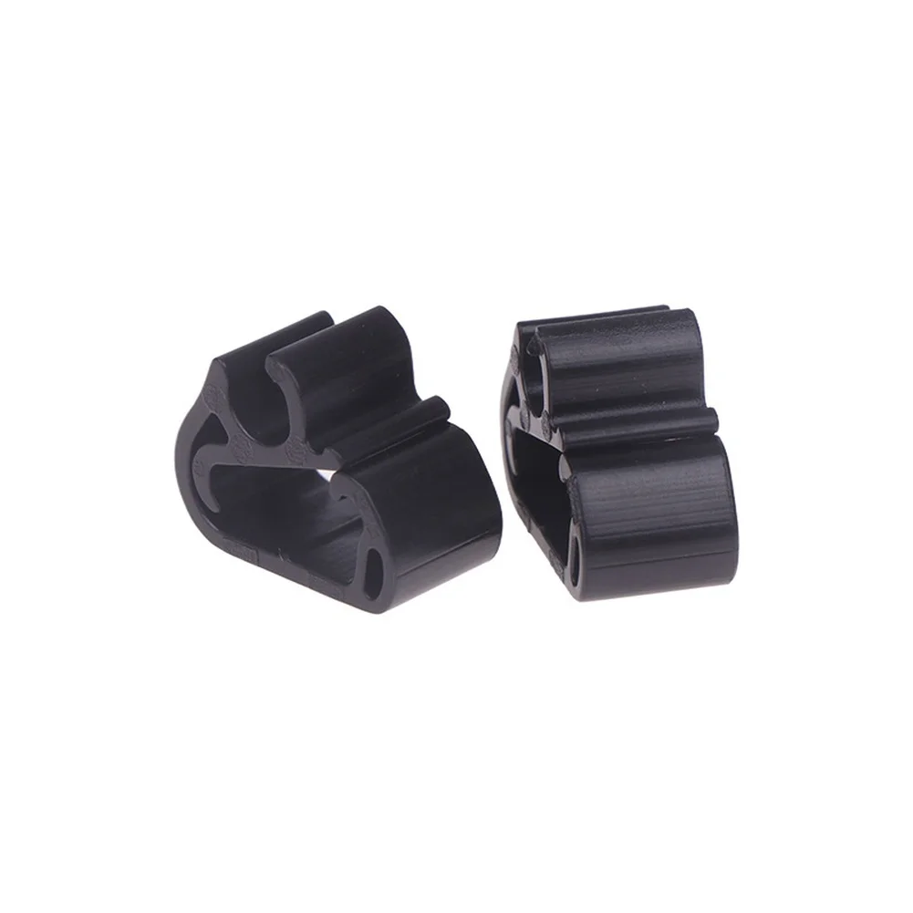 Car Windscreen Wiper Arm Spray Pipe Clip Holder Plastic Fastener 2PCS Compatible With Many Models 1.5cm/0.59in