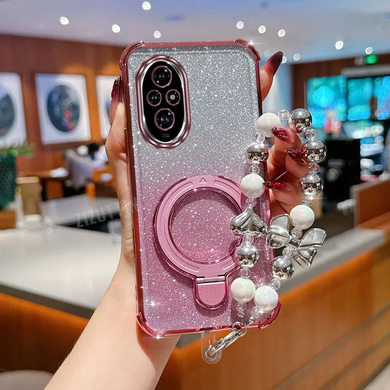 Pearl Strap Glitter… - image