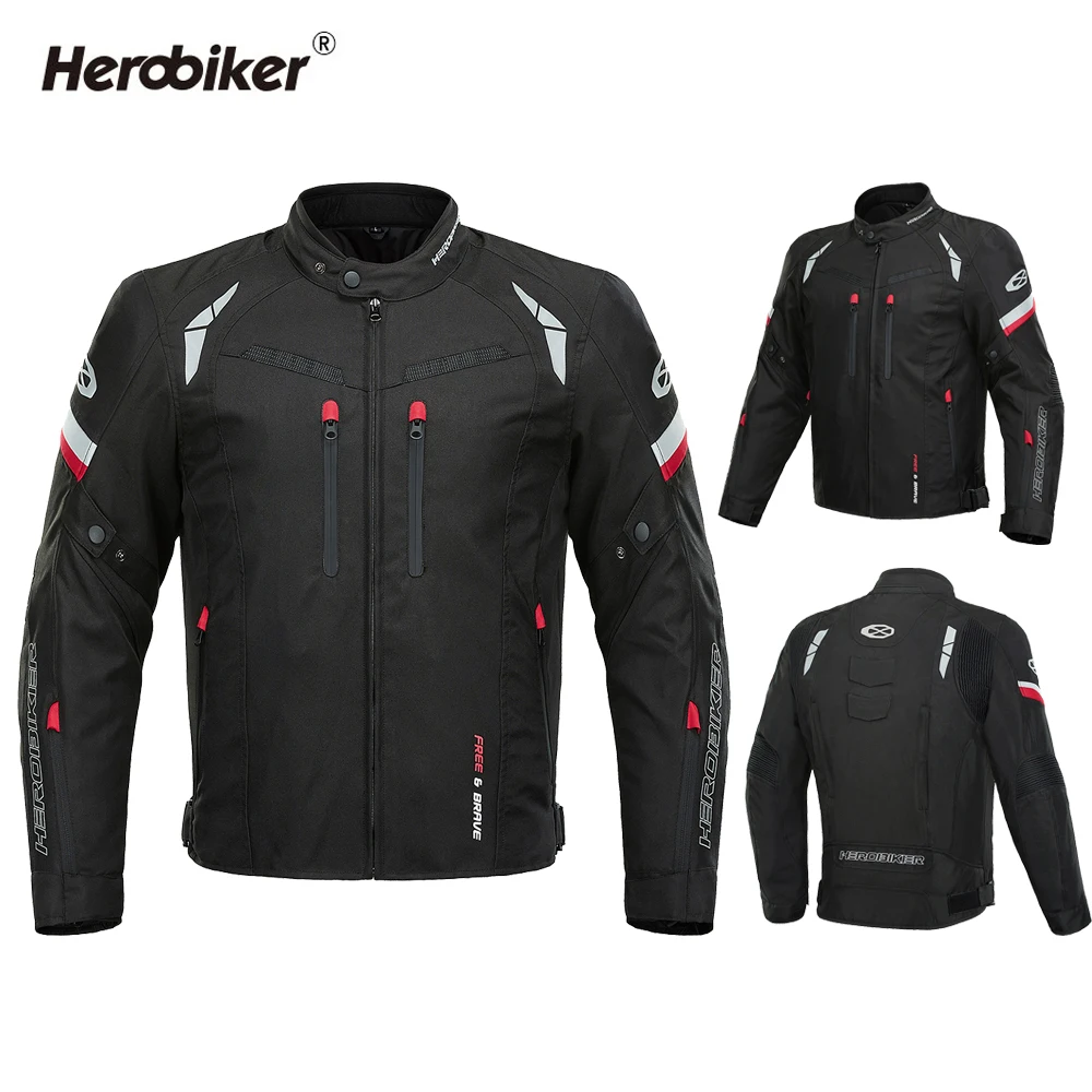 

New Winter Motorcycle Riding Jacket Windproof Warm And Waterproof Off-road Motorcycle Rider Jacket Anti Drop Reflective Jacket