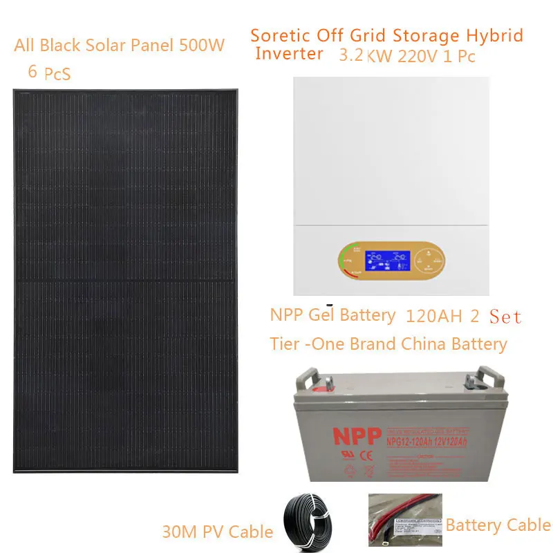 Monocrystalline Solar Panel 300W 20V For Solar Home System  3000W 3kW  4000W 5000W 5KW  6000W 6KW 220v  Solar Battery Charger