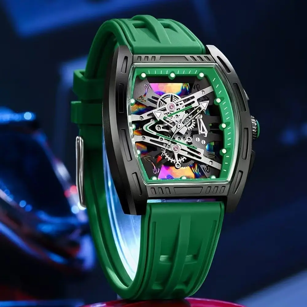 2PCS Men's Fashion Creative Quartz Watch Daily Matching, The Best Gift For Father's Day, Christmas, And Back To School Season
