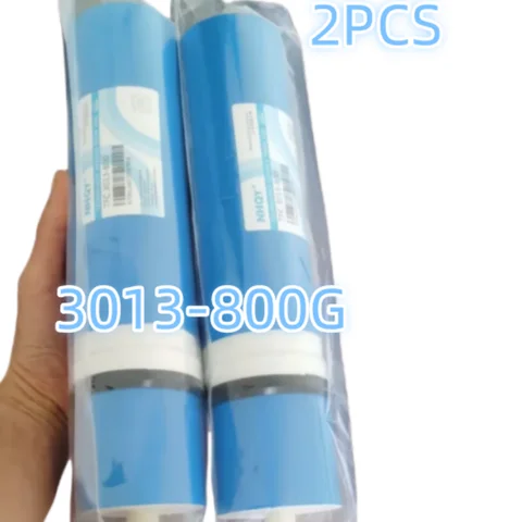 2pcs USA 800 gpd reverse osmosis filter Reverse Osmosis TFC 3013-800G RO Membrane kitchen water purifier parts