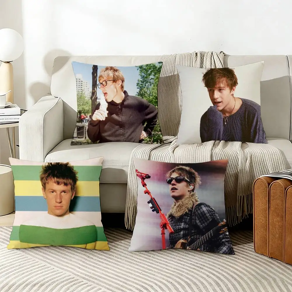 Singer M-Malcolm Todd Various Sizes Square Pillow Case For Car Home Bedchamber Decor