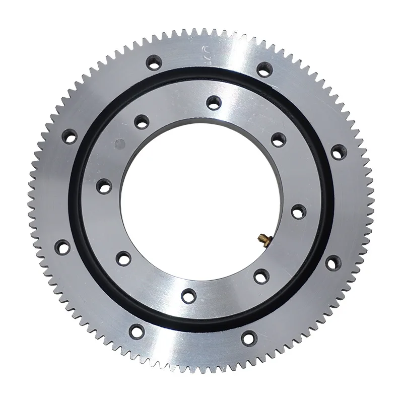 External tooth slewing bearing rotary turntable bearing small crane mechanical parts