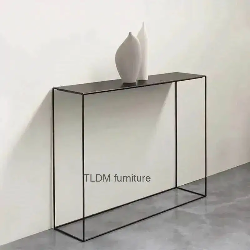 

Simple Wrought Iron Console Table Living Nordic Room Tables Home Side Table Cabinets Against Wall Console Table Home Furniture Z