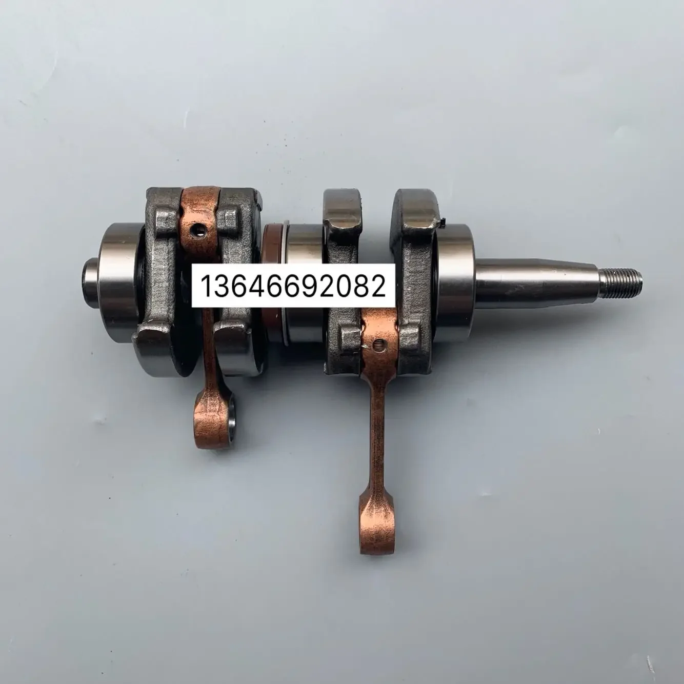 2-stroke 9.8/12 horsepower outboard engine mounted thruster piston piston ring crankshaft assembly