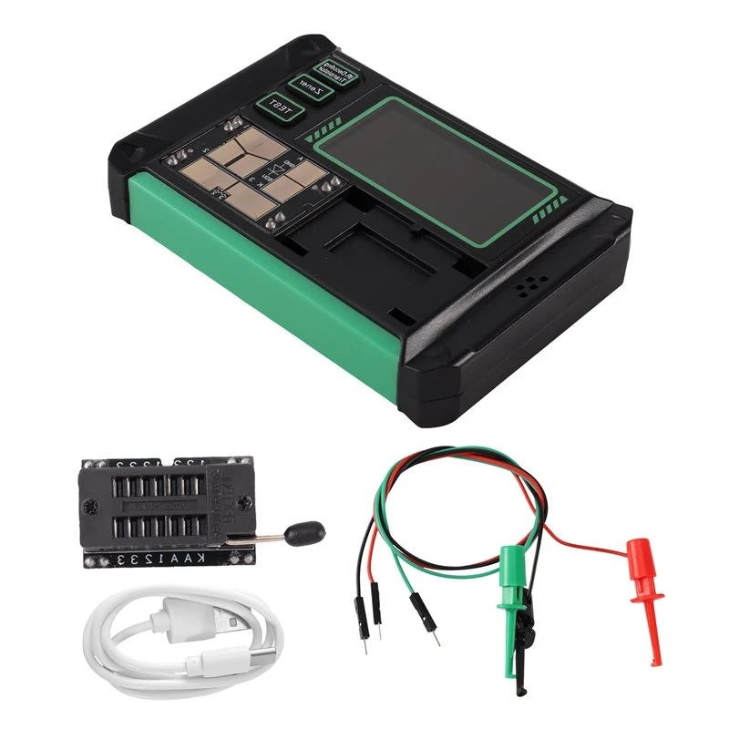 A08R~ Electronic Component Testing LCD Digital Multimeter Transistor Tester MOS Field-Effect Triode Capacitor Resistance Meter