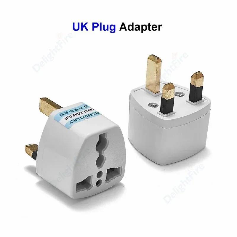 UK Power Plug Adapter AU EU US To UK Plug Adapter American To British Universal Socket Type G Electric Converter AC Outlet