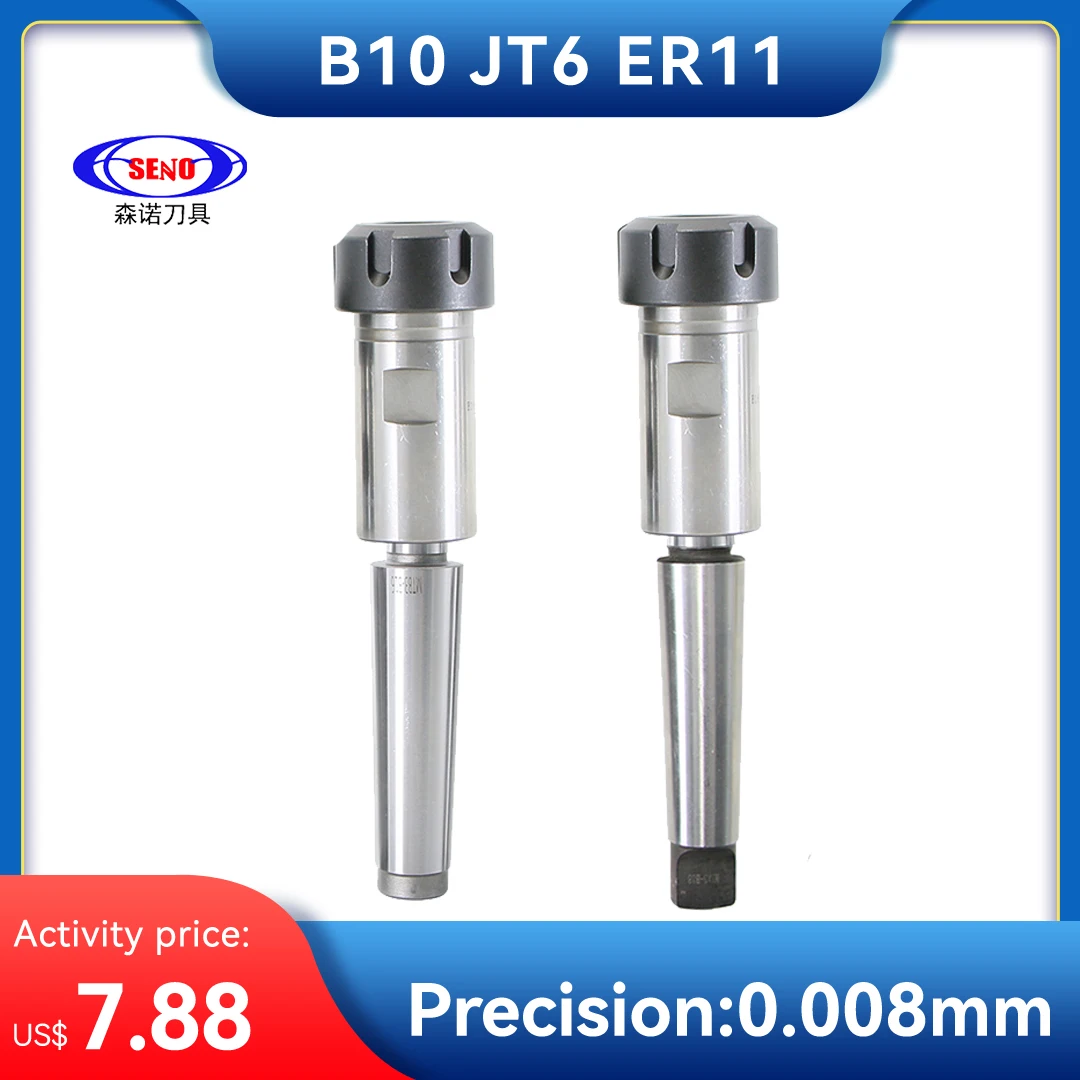 

SENO B10 B12 B16 B18 JT ER11 ER16 ER20 ER25 ER32 ER Drill Chuck Tool Holder Motor Shaft Tool Holder Tapping Flexible Tool Holder