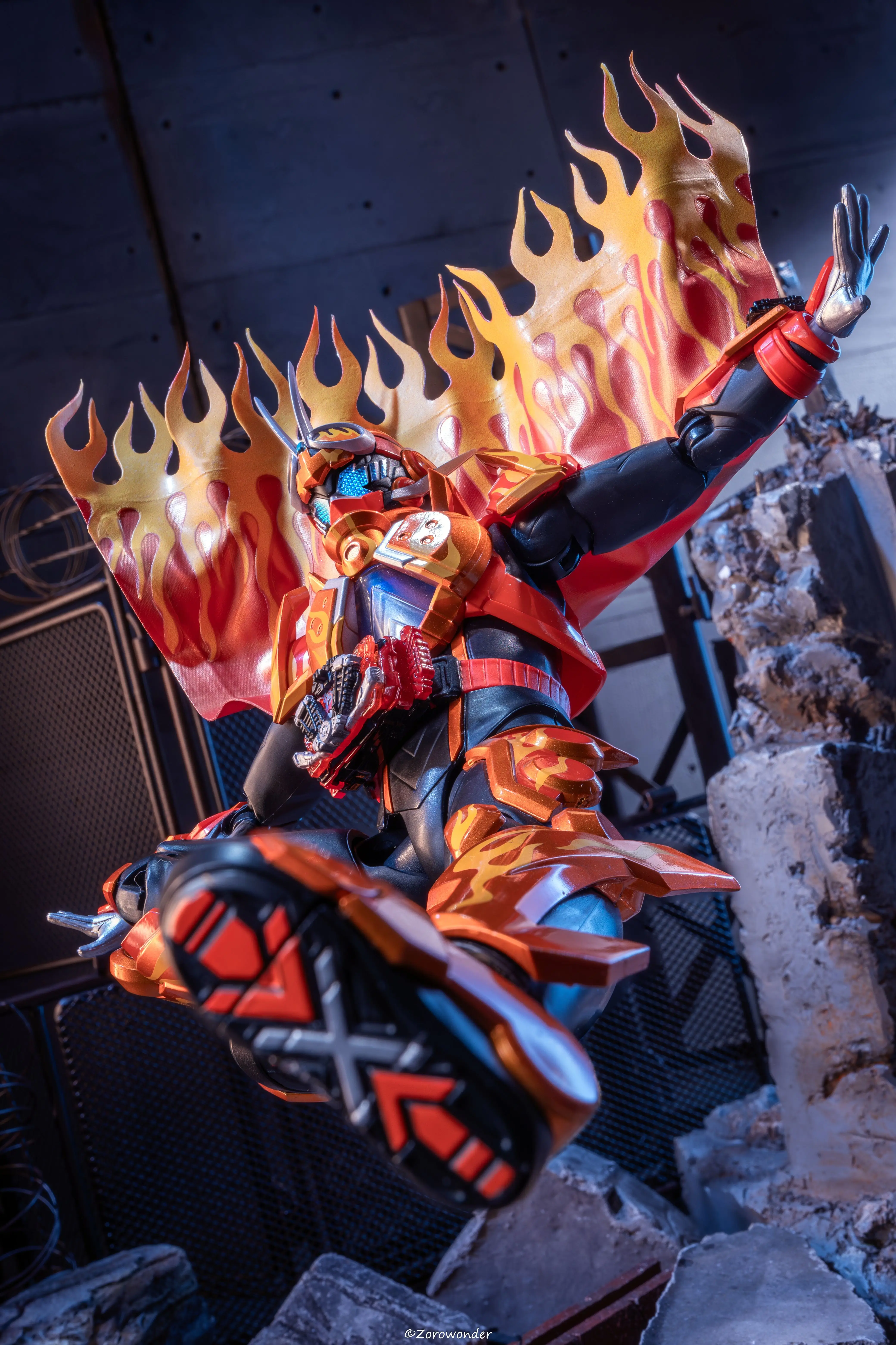 Shf 1/12 Skala Kamen Rider DAYBREAK Gotchard Płaszcz i Szal Akcesoria Model dla 6-calowej Figurki Akcji Zabawki