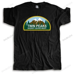 new arrived men t-shirt summer Short Sleeve Cotton T Shirts Man Clothing Twin Peaks Population Mens Graphic T Shirt Bigger size