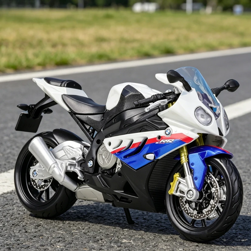 

Maisto 1:12 S1000RR Road Racing Motorcycle Simulation Finished Product Alloy Model Collection， Perfect Birthday Gift for Friend