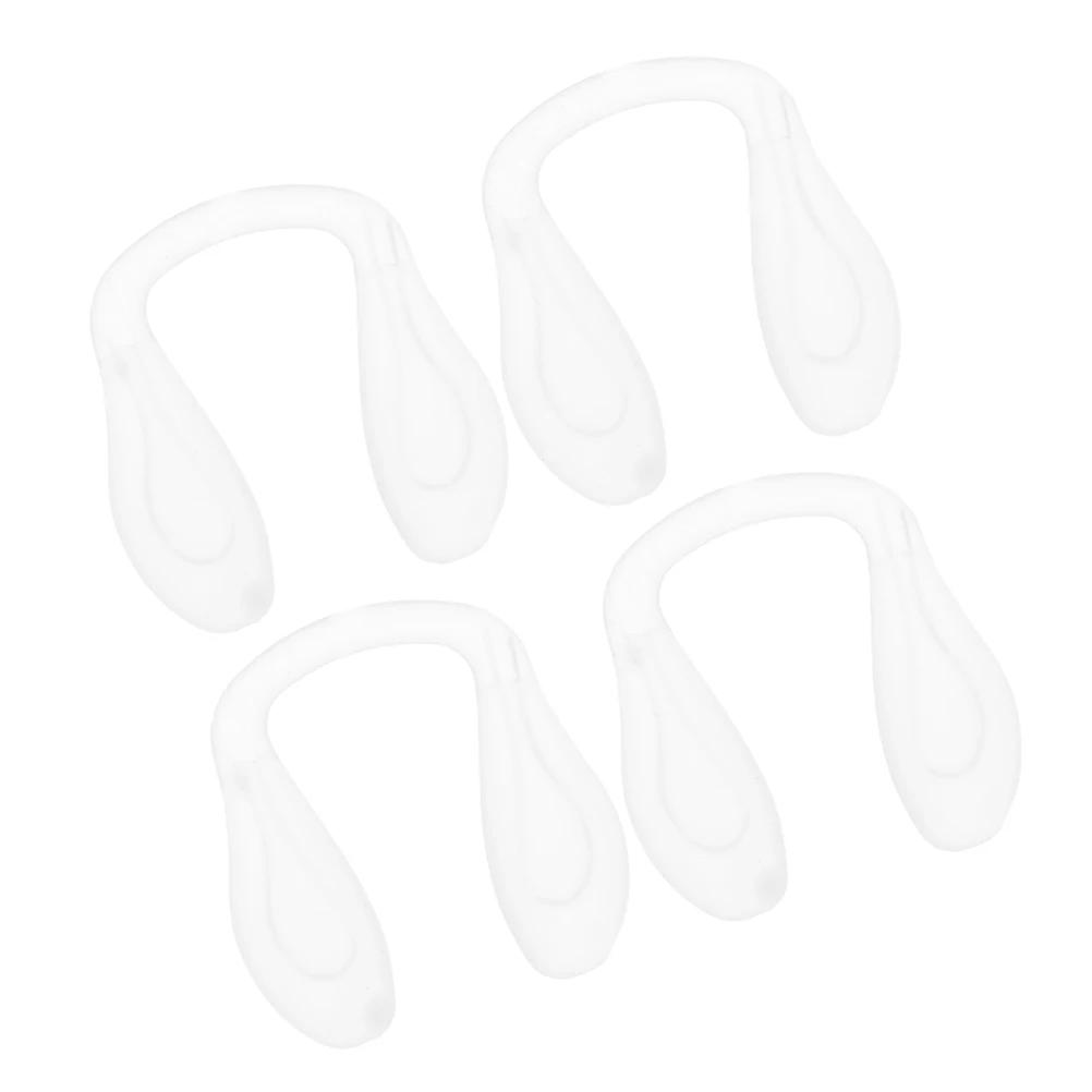 

4 Pcs Glasses Bridge Nose Pads Eyeglass Parts Cushion Transparent Eyewear Cushions Silicone