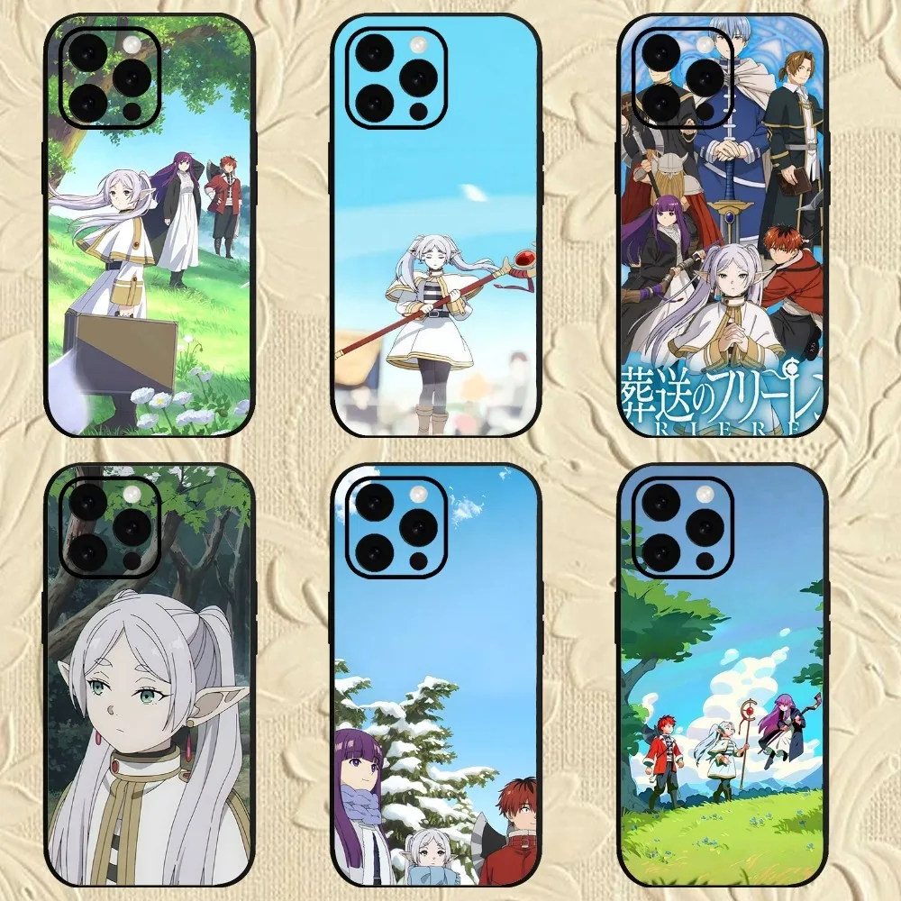 Bilibili Anime Frieren Beyond Journeys End  Phone Case For iPhone Mini 11 12 13 14 15 Pro XS Max X Plus SE XR Shell