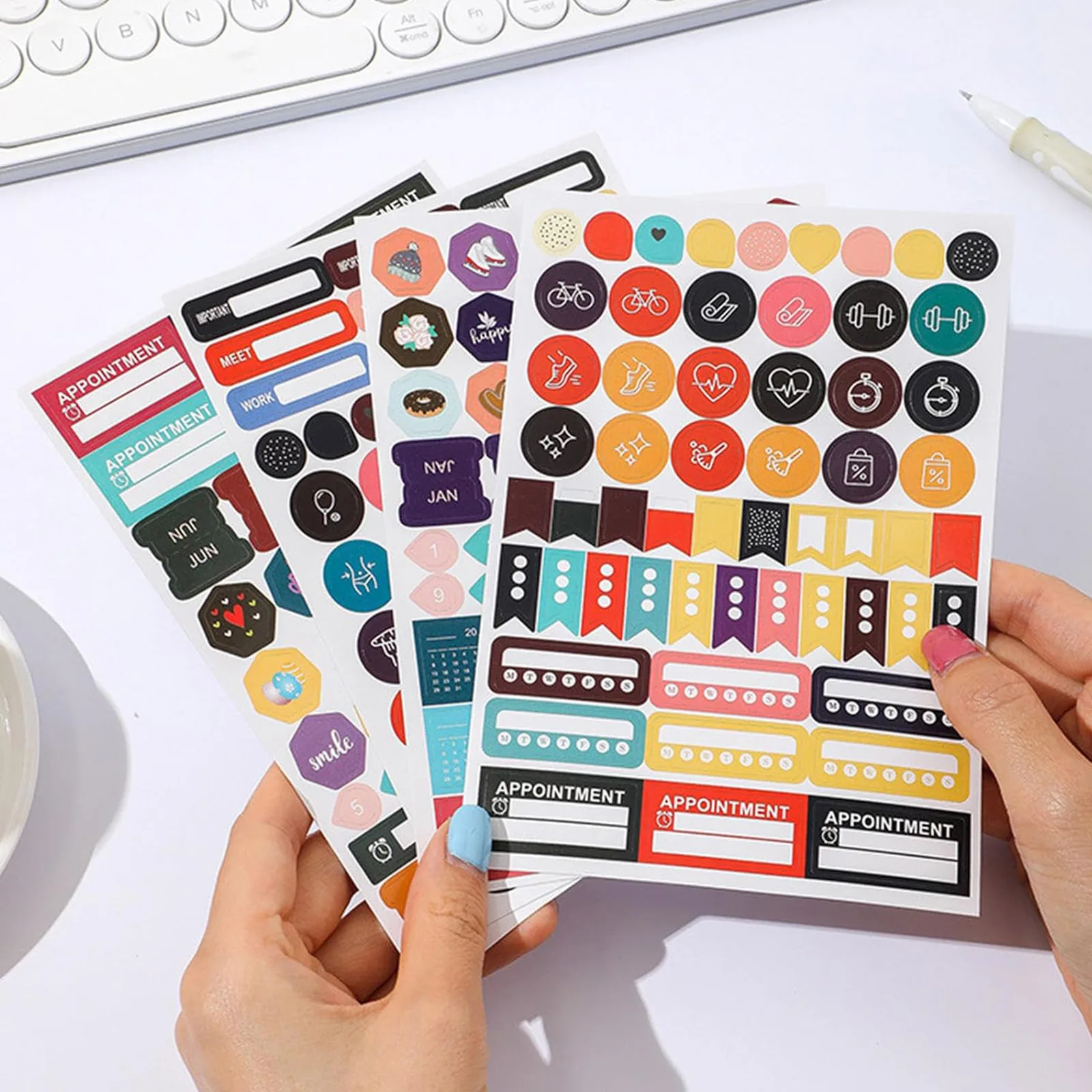 جديد 2026 مخطط مثبت على الحائط تقويم دائري عام تصميم ملون جميع أشهر في تقويم مخطط لمدرسة المنزل 74*52 سنتيمتر