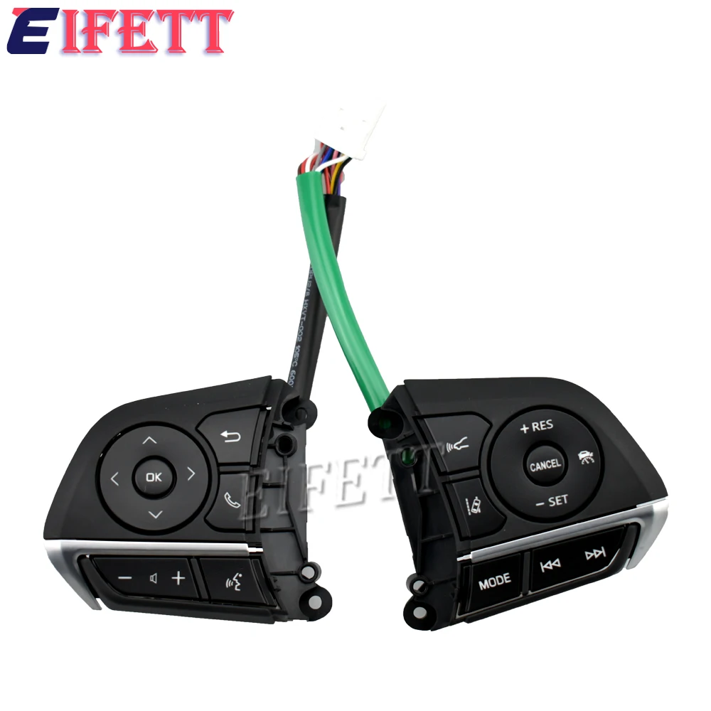 Brandnew Cruise Control Button Steering Wheel Control Switch For Toyota Corolla Levin 2019 2020 2021 2022 84250-06850-C0