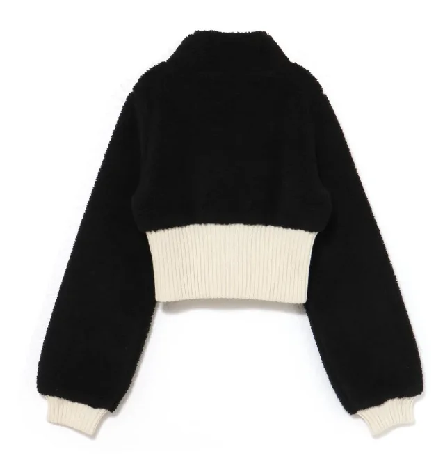 

Комплекты из двух предметов для женщин: осенне-зимний повседневный костюм в японском стиле, укороченная куртка на молнии с воротником-стойкой и юбка с высокой талией