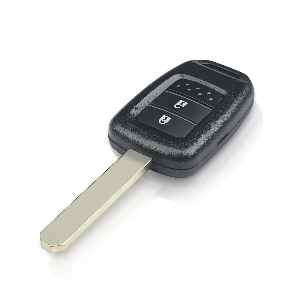 KEYYOU 2/3/4 Buttons Car Key Fob Remote Key Shell Case Fob For Honda 2013-2015 CRV 2013-2017 Accord Civic Fit HON66 Blade