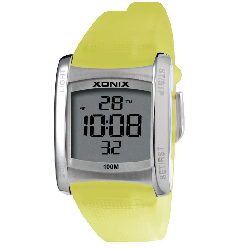 XONIX Precise Fashion Multifunctional Luminous Waterproof Male And Female Student Sports Examination Alarm Clock Watch Female EQ