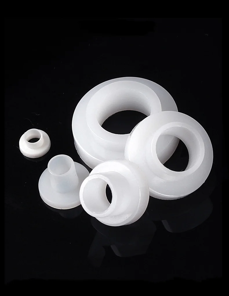 100-5 Stück M3M4 M5M6 M8 M10 Schraube Nylon Transistor Dichtung Die Schritt T-Typ Kunststoff Unterlegscheibe Isolierung Abstandshalter Schraube Gewindeschutz – Detail 3