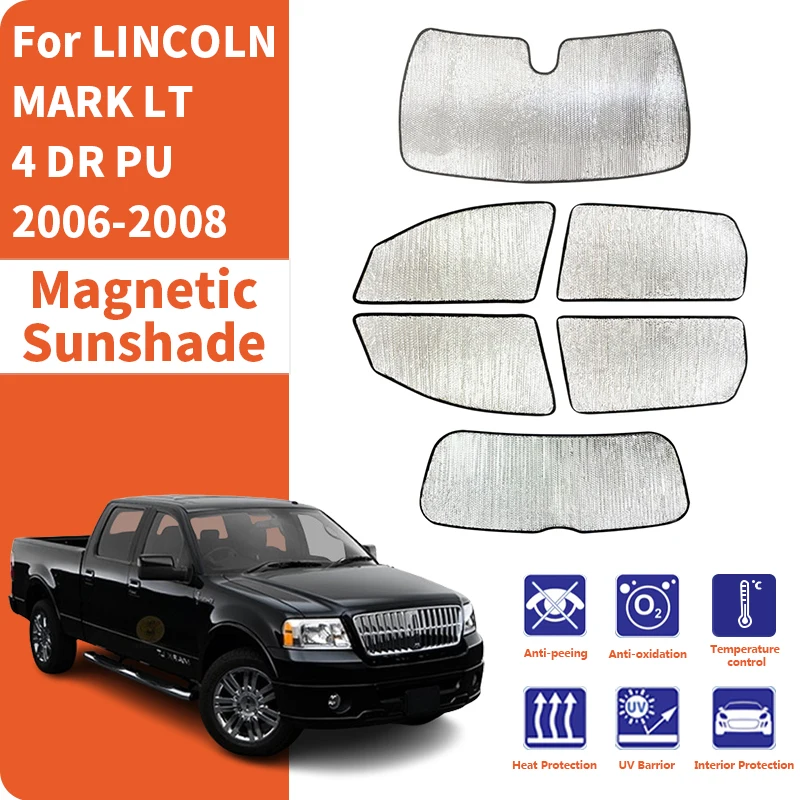 

Солнцезащитные козырьки на окна автомобиля, защита от УФ-излучения, индивидуальный заказ для LINCOLN MARK LT 4 DR PU 2006-2008