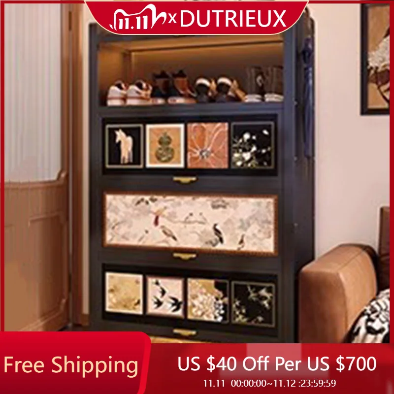 

Organizer Storage Shoe Cabinet Closets Armables Display Cupboard Living Room Shelves Shoe Shelf Show Zapatero Home Products