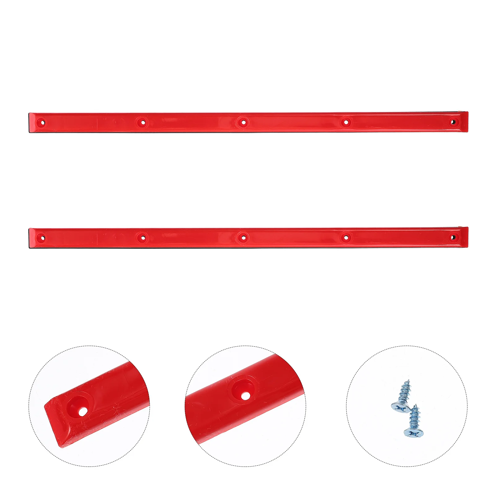 

2 Pcs Skate Rails for Skateboards Plastic Grind Deck Guards Ramp Replacement Parts Sturdy