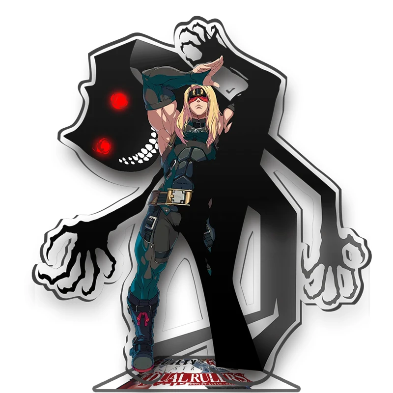 أنيمي مذنب تجهيز HD الشكل بريدجيت بايكن فاوست الاكريليك حامل سعيد الفوضى شخصية نموذج زخارف مكتب المشجعين الهدايا 15 سنتيمتر