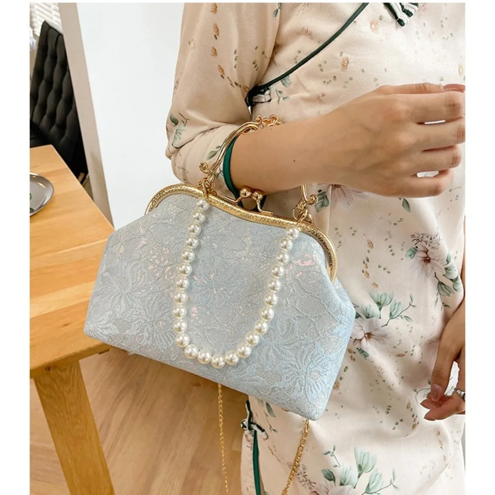 Chinese Style Banquet Bag New Women High Capacity Shoulder Bag Trendy Popular Handbag