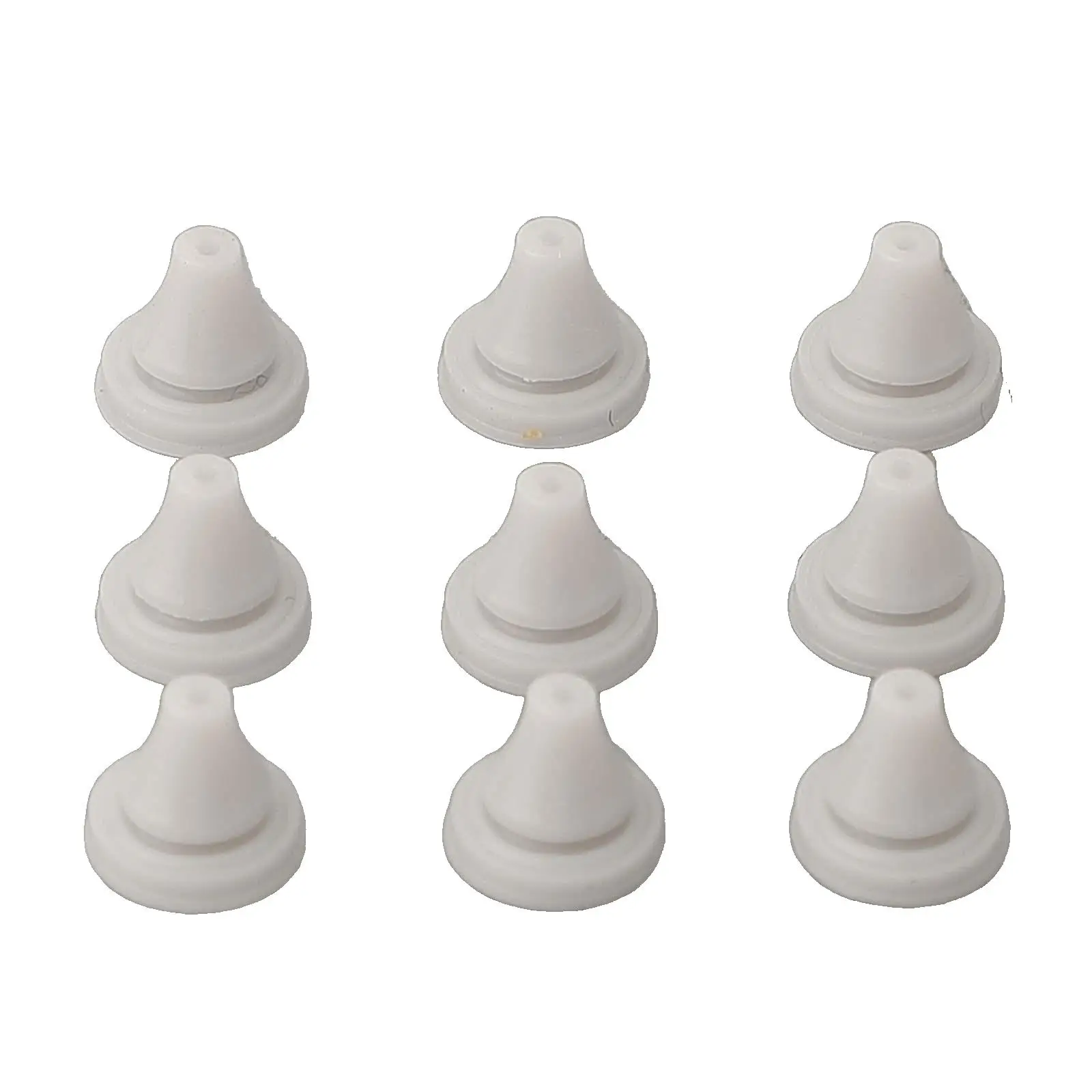 Shower Head Silic Nozzle Replacement 50pcs for 4mm Opening Size Designed for Standard Shower Head Compatibility