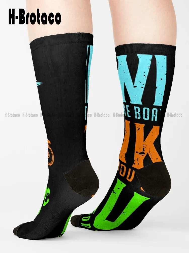 Swim Bike Run Socks Men'S Socks Ladies Sports Harajuku Retro Street Skateboard Socks Teen Youth Socks 360° Digital Print Casual