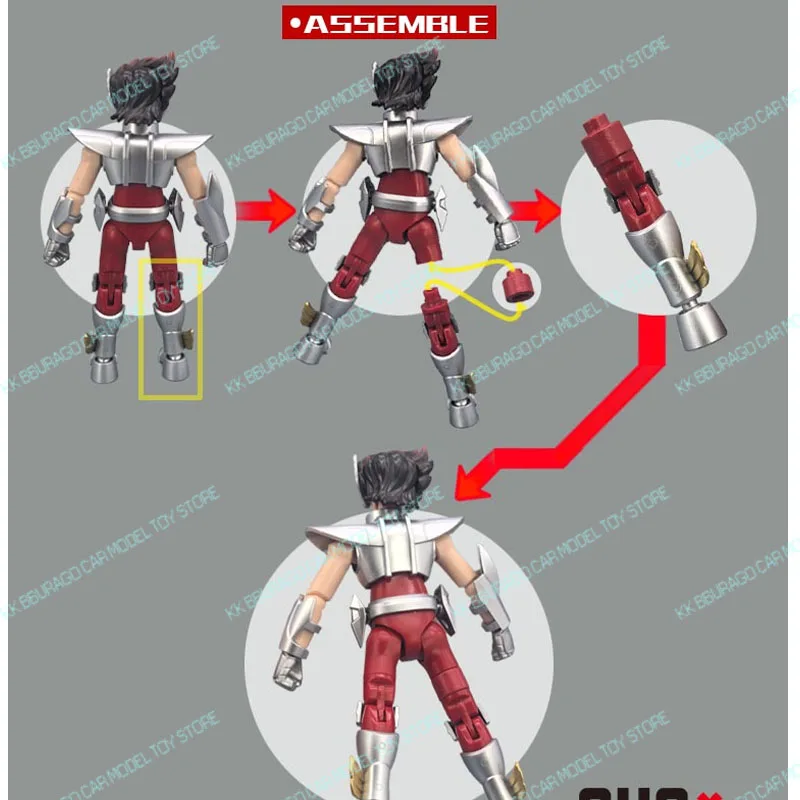 Blokees Saint Seiya Galaxy Version 1 figurines composant augmentant la hauteur mise à niveau modèle Kit embellissement paquet jouets
