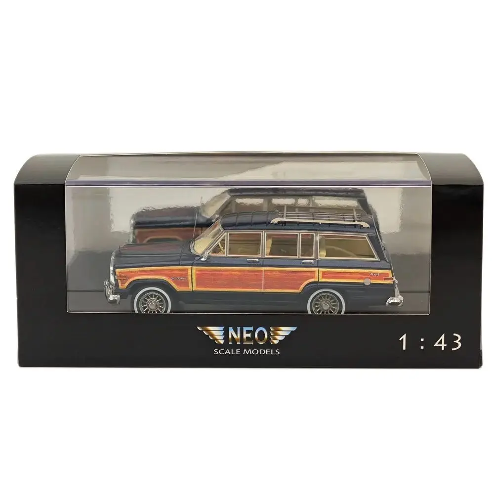 

NEO 1/43 for Grand Wagoneer Off-road vehicle Resin Models Car Colllection Auto Toys Gift Blue