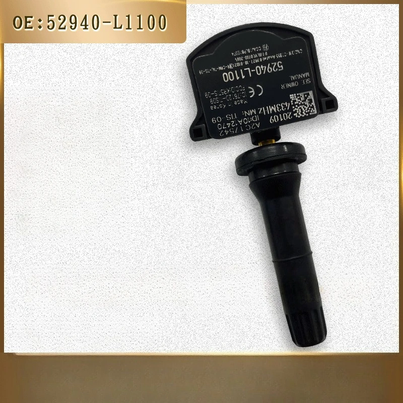 

52940-L1100 4pcs TPMS Tire Pressure Monitor Sensor For Hyundai Elantra Ioniq 5 Sonata Kia Carnival Optima Sorento Cruz