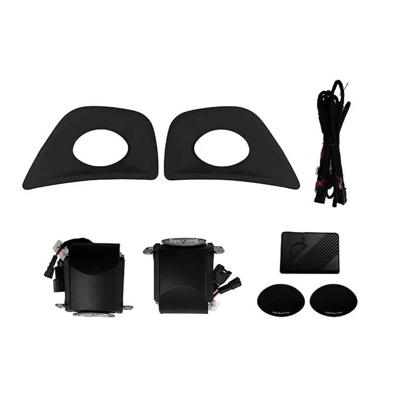 Lifting Tweeter Speaker Met 32-Kleuren LED voor Audi B9 C8 A4/A5/A6/A7 Q5/Q7/Q8, LHD Elektrische Treble Hoorn Auto Instrument Decoratie