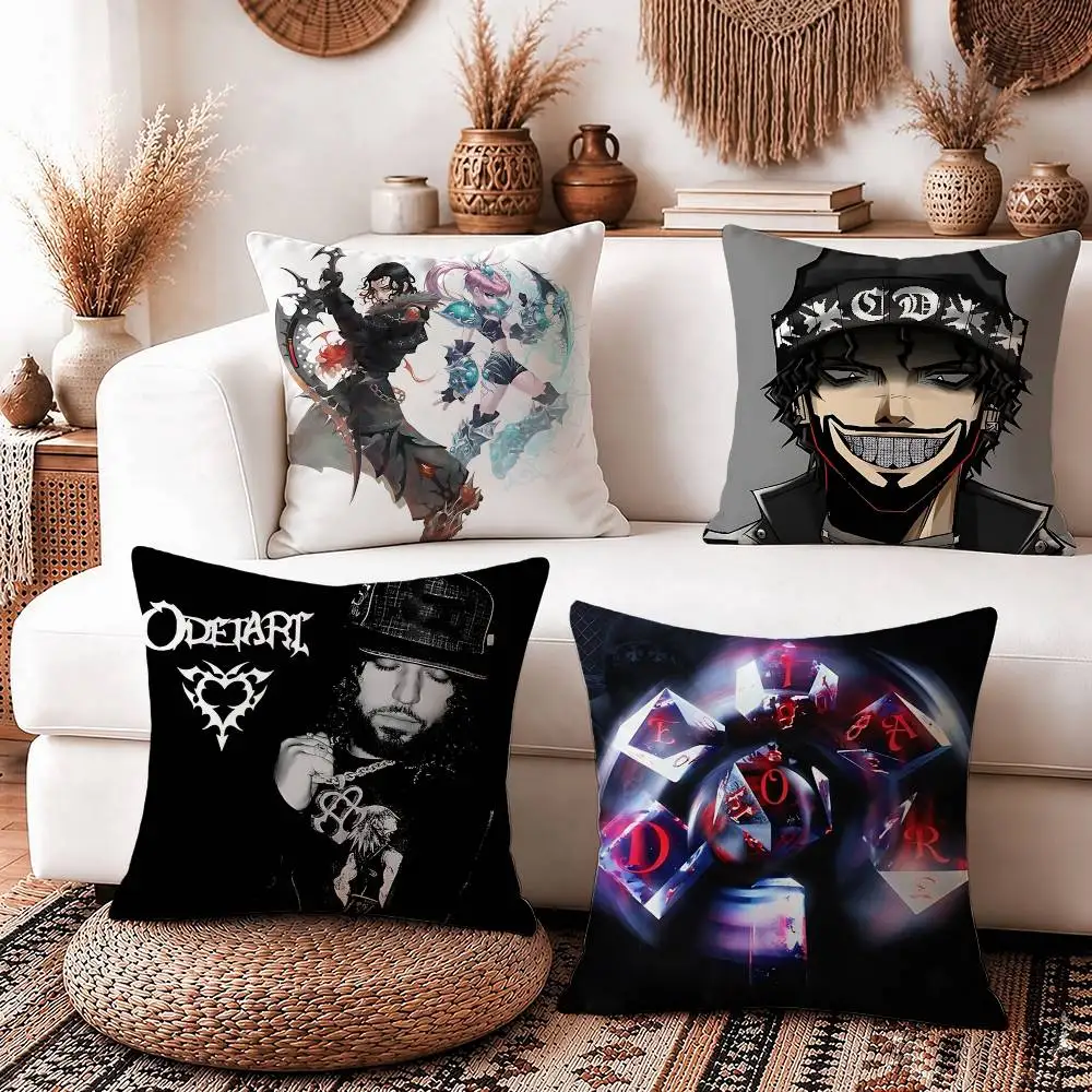 O-Odetari GOOD LOYAL THOTS Square Sofa Pillow Cover Solid Color Living Room Home Decor Cushion Case