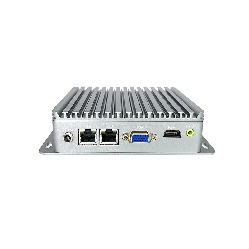 Fanless X86 AMD Core i3 i5 Dual J1900 N2930 Industrial Computer 8G RAM LAN 4 RS232 embedded computer hardware industrial mini pc