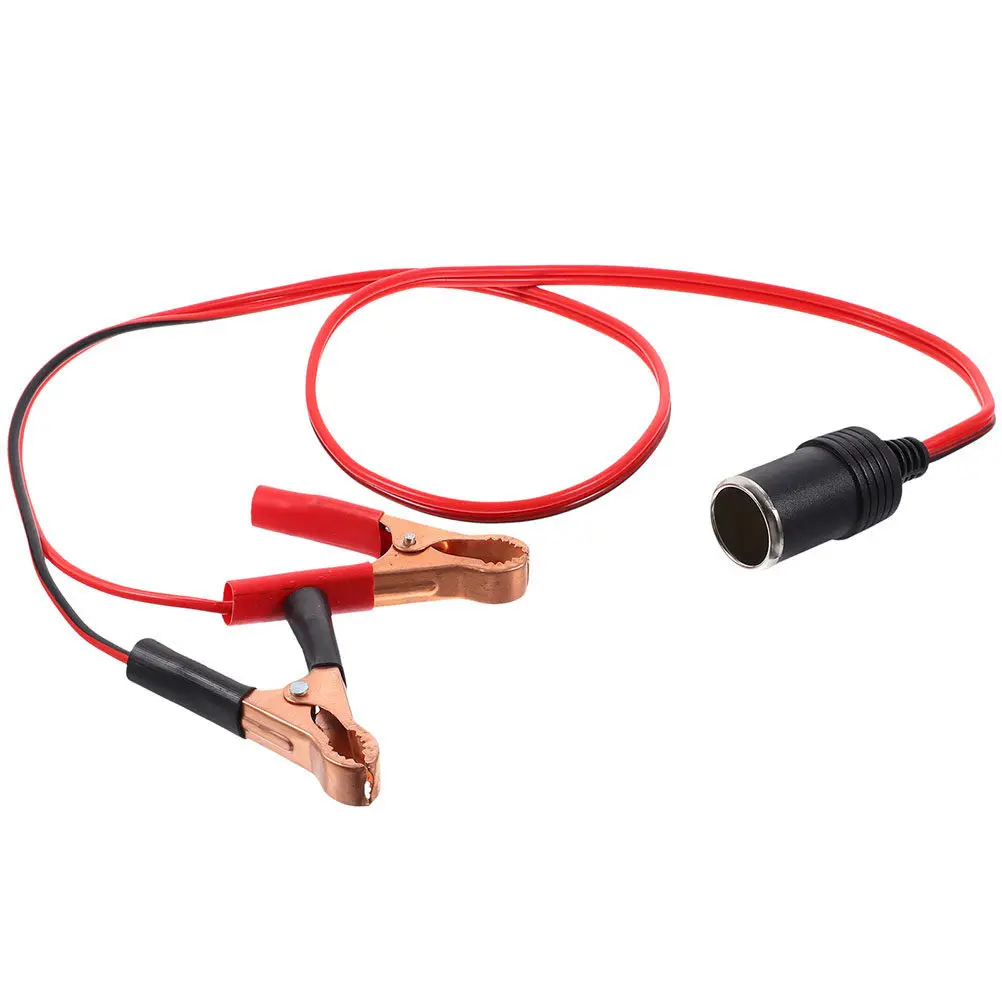 

1 Meter Heavy Duty Silicone Copper Jumper Cables for Electric Vehicle Car Truck Battery Booster Cable with Clamps