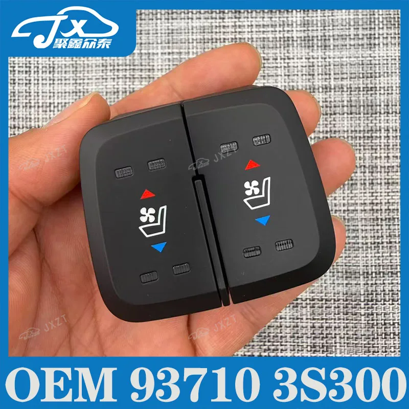 For Hyu-ndai 2010-2015 Sonata Seat Ventilation & Heating Switch Button OEM 93710-3S300 Driver And Co-driver Seat Control