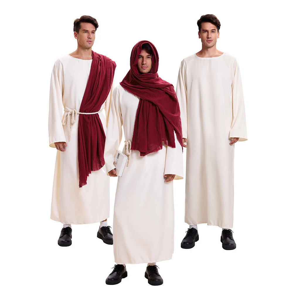 Robe d'halloween de Style arabe rétro, dubaï, missionnaire du moyen-orient, Costume de berger pour spectacle sur scène
