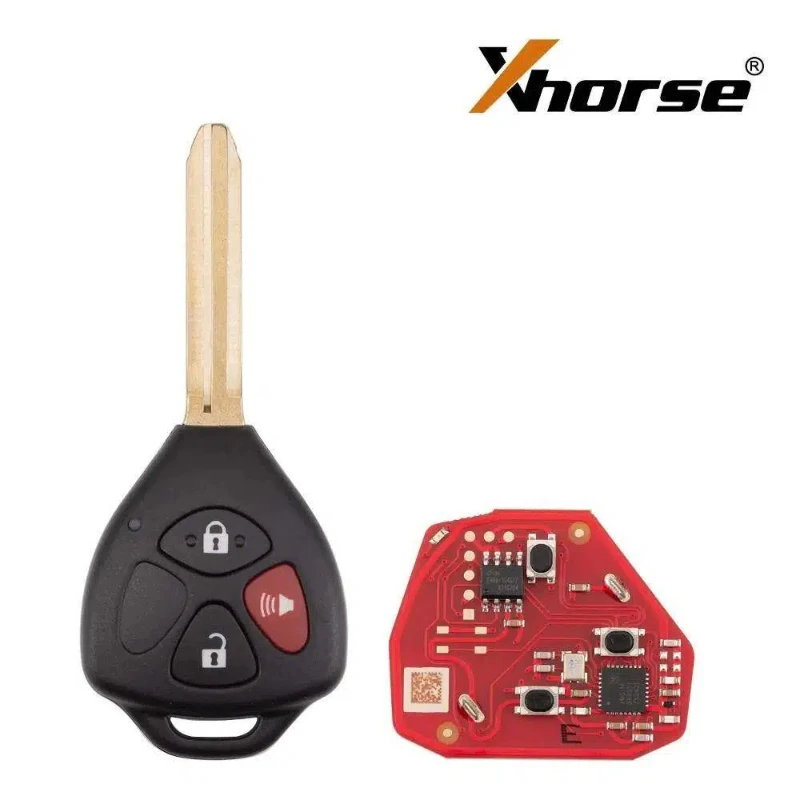 New Xhorse XKTO24EN VVDI Universal Remote Key 2nd Generation for Toyota Type 2+1 Buttons Wireless Programming Old XKTO04EN