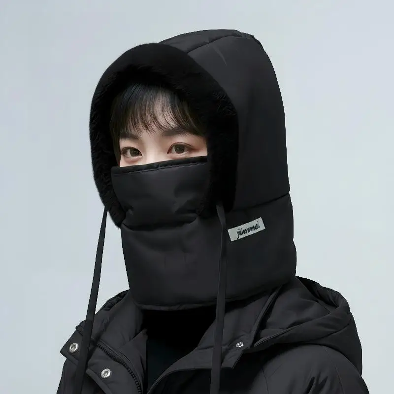 

*Winter Motorcycle Warm Neck Gaiter Windproof Outdoor Sports Mask Face 3-in-1 Beanies Cap Warm Face Protection